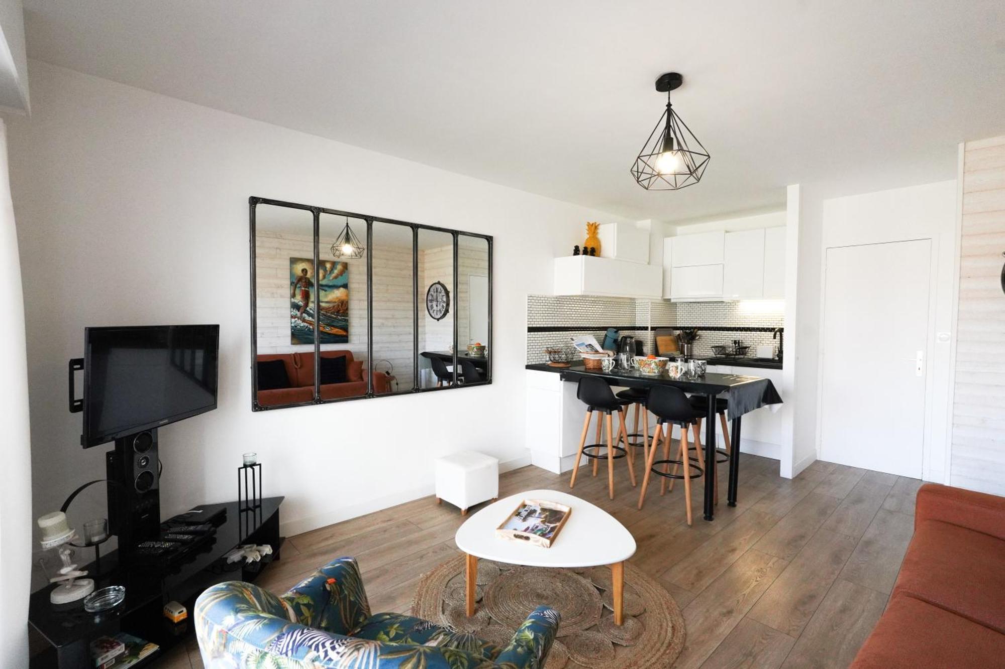 Studio Entierement Renove A Deux Pas Des Plages Biscarrosse Buitenkant foto